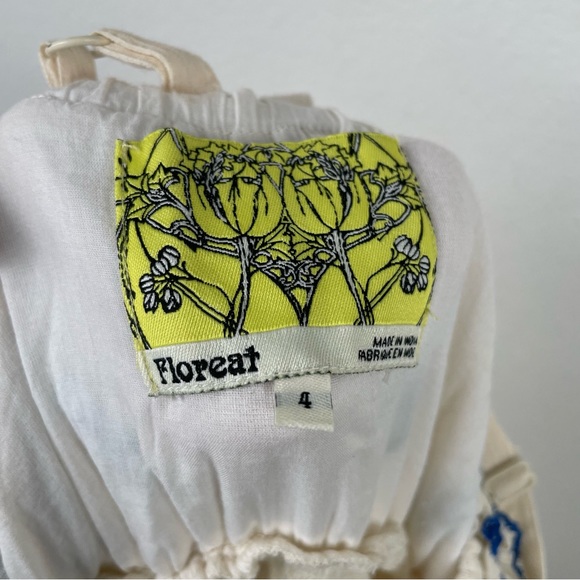 Anthropologie Floreat Grasslands Embroidered Dress - Picture 13 of 14